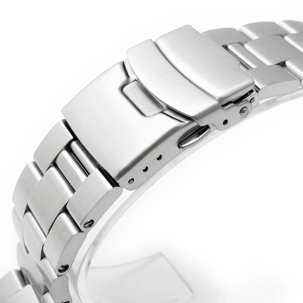 Super-O Boyer 19mm 20mm 21mm Stainless Steel Straight End Bracelet - Image 5