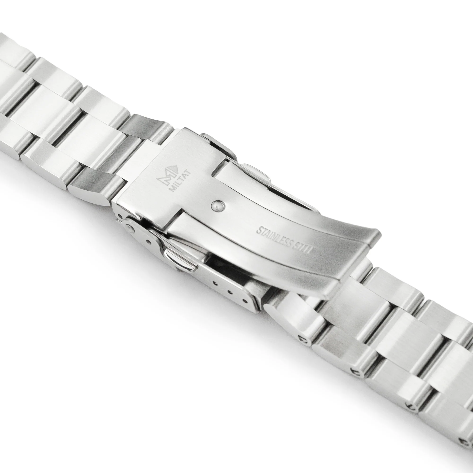 Super-O Boyer 19mm 20mm 21mm Stainless Steel Straight End Bracelet - Image 6
