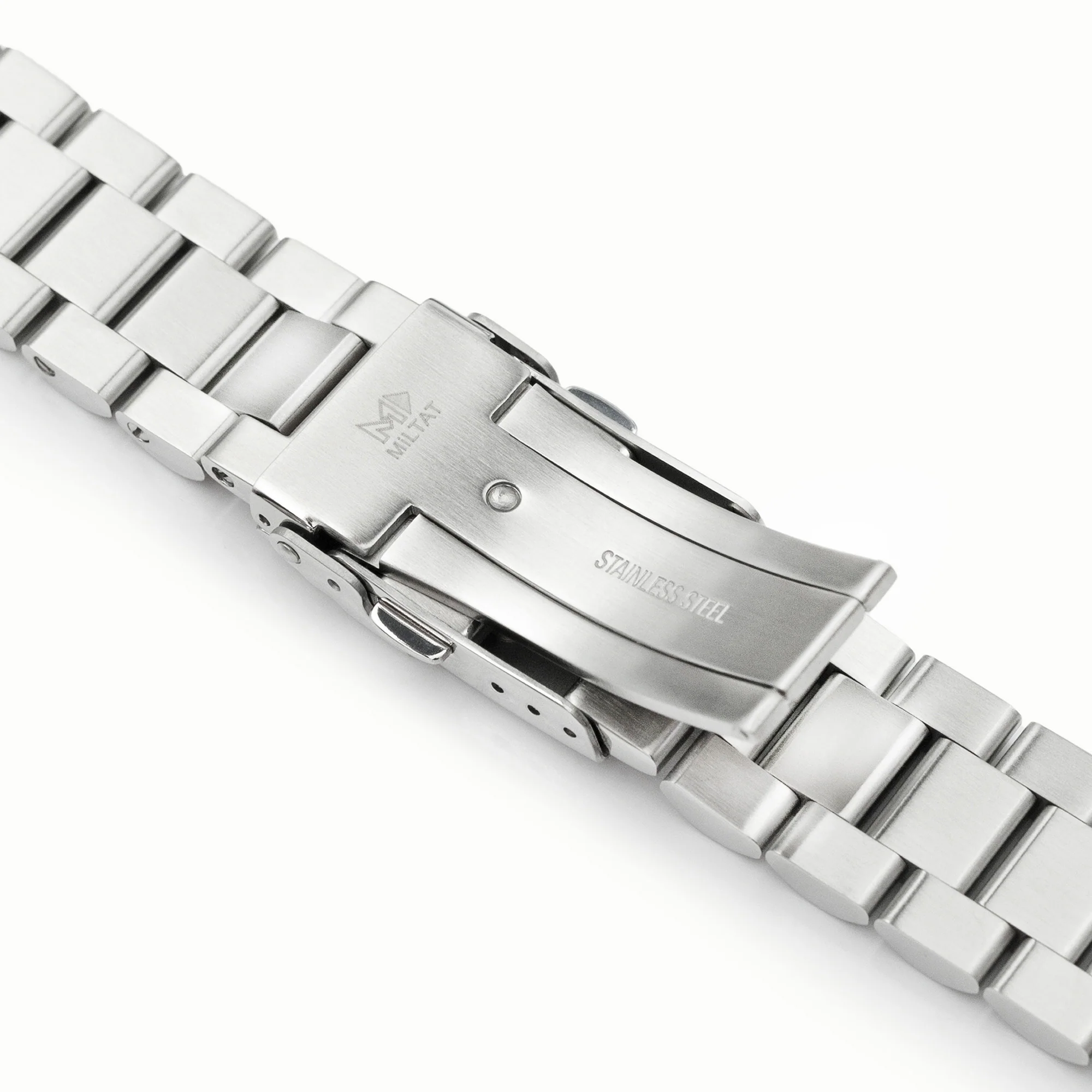 20mm Endmill Solid Watch Band Straight End, 316L Stainless Steel - Image 7