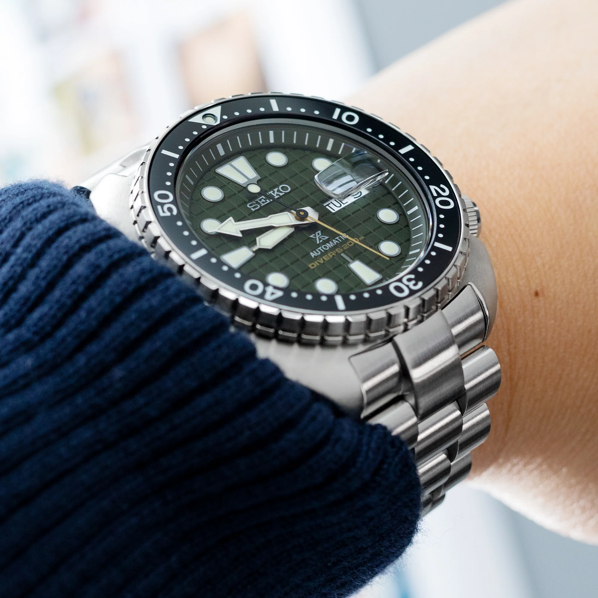 Endmill 22mm Stainless Steel Bracelet for Seiko Turtle SRP777 SRP775 SRPA21 - Image 4