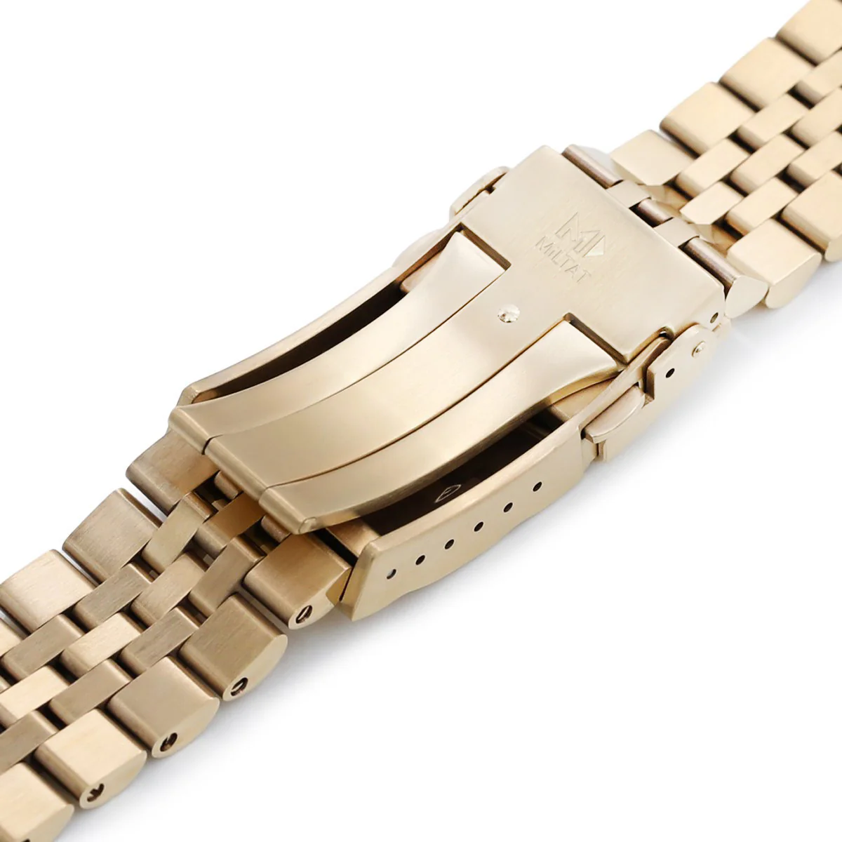 Super-J Louis 22mm Gold Stainless Steel Bracelet for Seiko Turtle SRPC44 SRP777 - Image 6